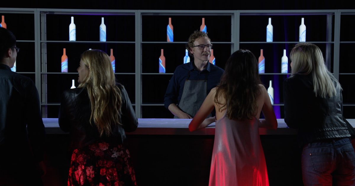 Projected AR Bar – Lightform