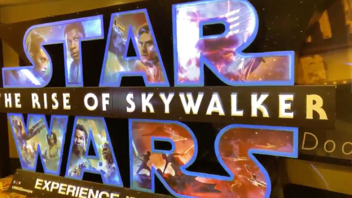 Disney Rise of Skywalker Movie Theater Experience